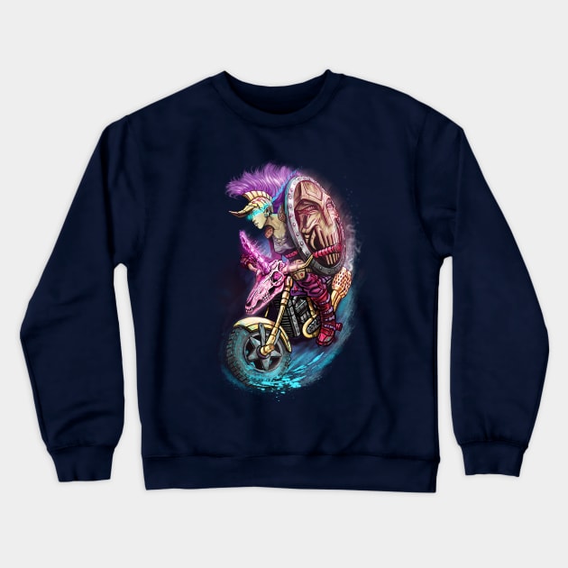 The Last Shield Maiden Crewneck Sweatshirt by Licensetoink